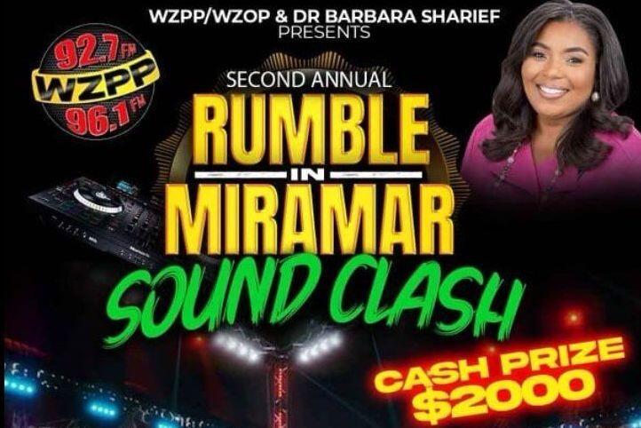 Barbara Sharief to attend Second Annual Sound Clash Rumble in Miramar